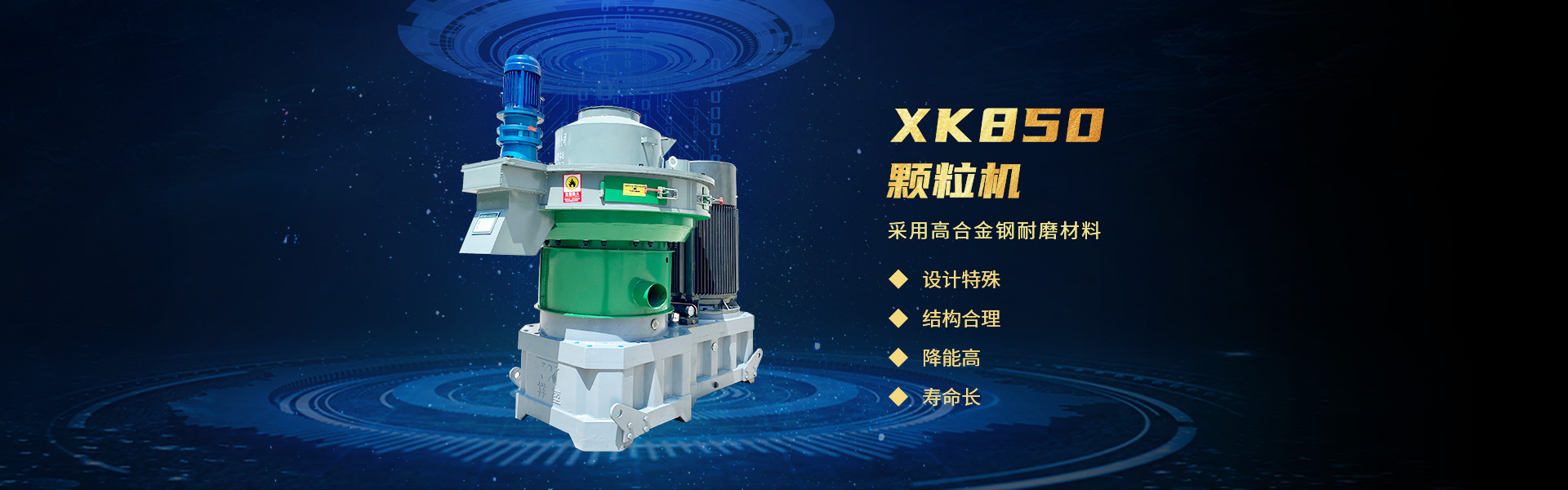 XK850顆粒機